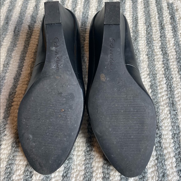 Calvin Klein Black Saxton Wedge - Picture 7 of 9